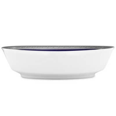 Noritake Crestwood Cobalt Platinum Oval Vegetable Serving Bowl