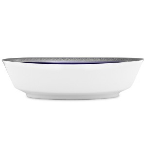 Noritake Crestwood Cobalt Platinum Oval Vegetable Serving Bowl - 1 of 3