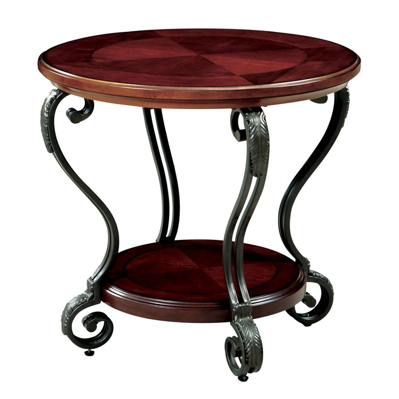 Telmin Open Shelf End Table Brown Cherry - HOMES: Inside + Out, 1 of 6