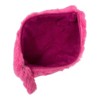 The Plush - Hot Pink Faux Fur Cosmetic Bag by Youzey - 4 of 4