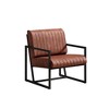 NicBex Modern Accent Chair Armchair with Metal Frame PU Leather Lounge Chair for Living Room, Bedroom, Office, Studio - 2 of 4