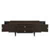ACEPANO 47.2 in. W Modern Rectangle Coffee Table with Four Drawers & Two Side Hidden Storage Compartments For Living Room-Brown - 3 of 4