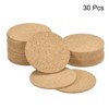 Unique Bargains Soft Thickened Cork Temperature-Resistant Tableware Coasters - 3 of 4