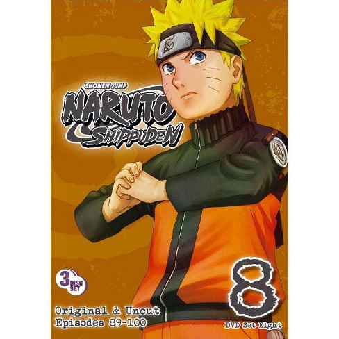 Naruto Shippuden Box Set 8 Dvd 11 Target