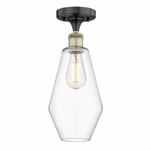 Cindyrella - 1 Light Semi-Flush Mount In Nautiical Style-14.75 Inches Tall and 7 Inches Wide - 1 of 1