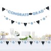 Big Dot of Happiness Light Blue Grad - Best is Yet to Come -  Grad Party Letter Banner Decor - 36 Banner Cutouts and Congrats Grad Banner Letters - 2 of 4