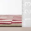 Nuloom Dominique Abstract Checkered Fringe Area Rug - 3 of 4