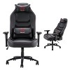 400 lbs Big & Tall Black/Grey Gaming Chair - 2 of 3