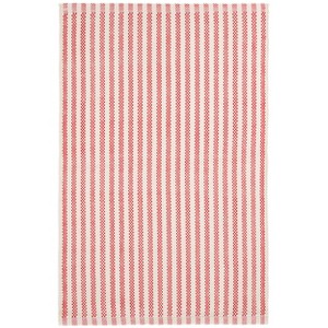 Home Conservatory Pinstripe Handwoven Indoor/Outdoor Area Rug - 1 of 4