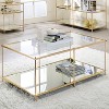 Lindenham Glass Top Coffee Table - miBasics - 2 of 3