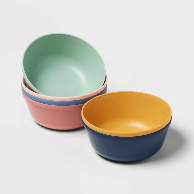 All-Purpose Ceramic Bowls, Set of 4 - Snack Bowls - Miles Kimball