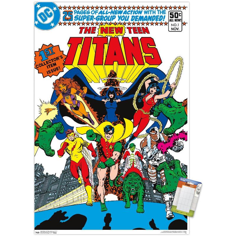 Trends International DC Comics - Teen Titans - The New Teen Titans #1 Unframed Wall Poster Prints, 1 of 7