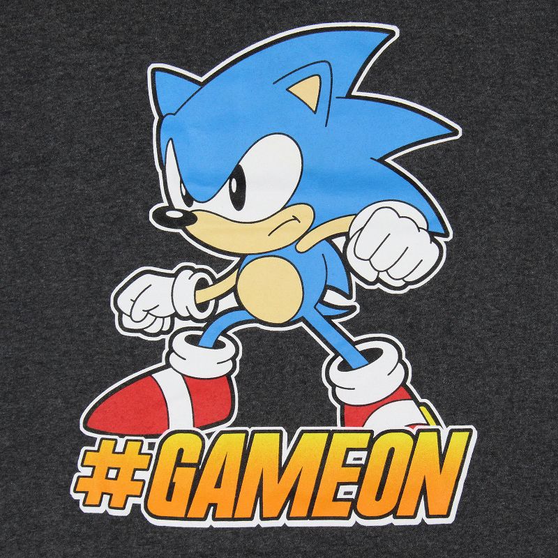 Sonic The Hedgehog Boys' #GameOn Character Design Gaming T-Shirt, 2 of 4