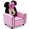 Delta Children Minnie Mouse Character Kids Upholstered Chair - 4 of 4
