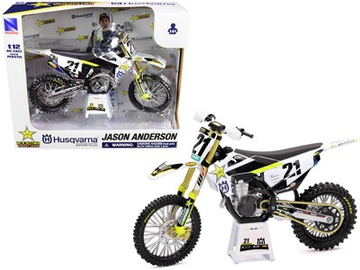 NewRay Husqvarna FC 450 #27 Malcolm Stewart 1/12 58403