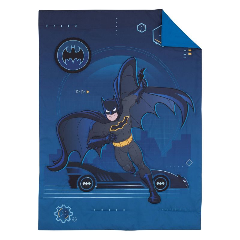 4pc Toddler Warner Bros. Batman &#39;Bat-Tech&#39; Kids&#39; Bedding Set, 1 of 9