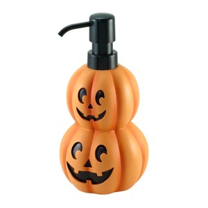 Avanti Linens Stacked Pumpkins Halloween Lotion Dispenser - 1 of 3