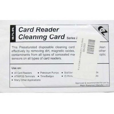 MagTek - MICR cleaning cards