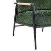 CAVINAS Modern Accent Chair with Plush Cushion,Sturdy Metal Frame,Plush Armchair for Living Room,Bedroom,Office Seating - 4 of 4