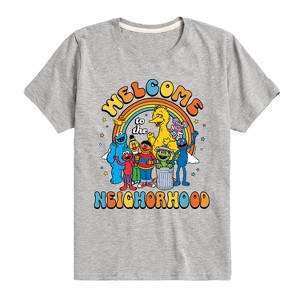 Boys' - Sesame Street - Welcome To The Neighborhood Short Sleeve Graphic T-Shirt - 1 of 4