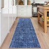 Modern Minimalist Runner Rug 2x6 Machine Washable Runner Rug with Non-Slip Rubber Backing for Entryway Hallway Kitchen Laundry Bedside - 4 of 4