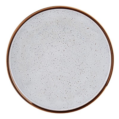 Barrett White Speckled Ceramic 16-Piece Dinnerware Set, Service for 4