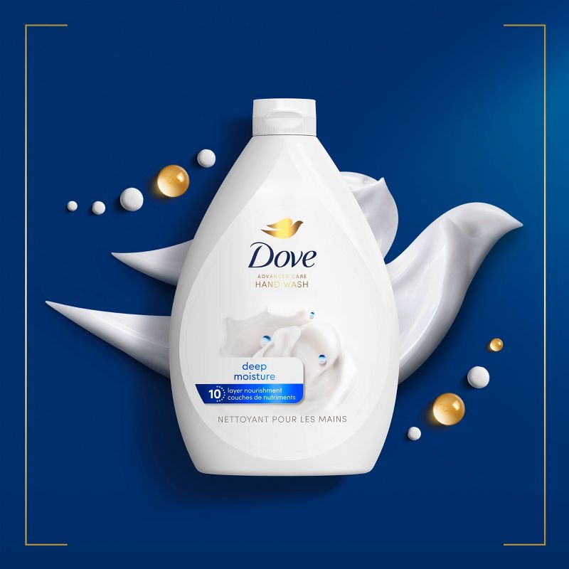 Dove Beauty Advanced Care Hand Wash Refill - Deep Moisture - Scented - 34 fl oz, 5 of 7
