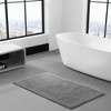 KWPZQEB Bathroom Rugs Mat 24x20, Extra Soft Absorbent Microfiber Bath Rugs, Latex Backing, Quick Dry, Bath Mats for Bathroom Floor, Tub and Shower - 2 of 4