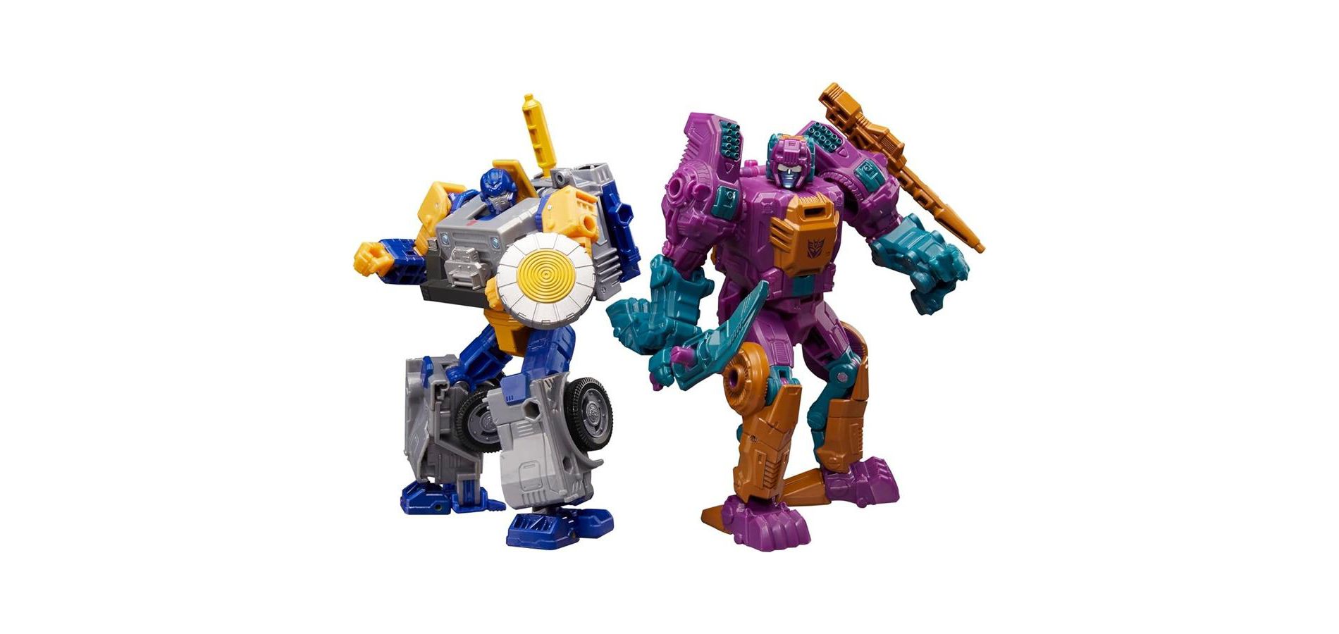Fisitron and Carnivac Set of 2 Deluxe Class | Transformers: Age of the Primes Wreck 'n Doom Collection | Hasbro, Takara Tomy Action figures