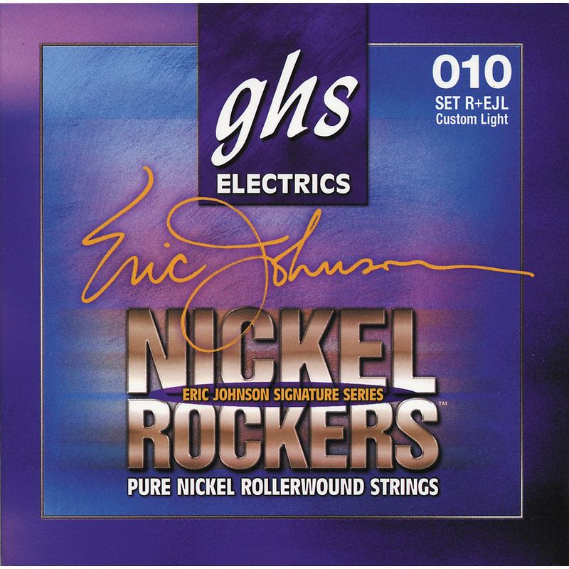 GHS Eric Johnson Signature Series Nickel Rockers Light Electric Guitar Strings, 2 of 3