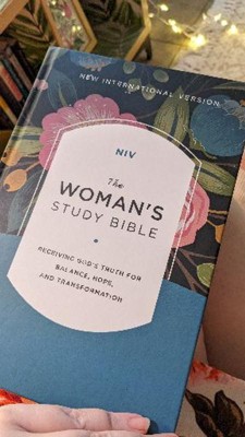 Niv, The Woman's Study Bible, Hardcover, Full-color - By Thomas Nelson ...