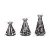 Artistic Glass Bottle Vase for Living Room Decor - Decorative Home Vase Accent for Bedroom, Office, and Tabletop Decor - 4 of 4