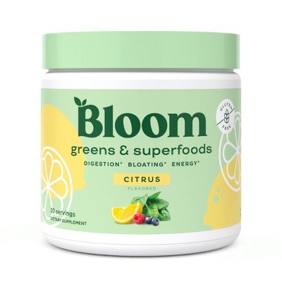 Bloom Nutrition Greens And Superfoods Powder - Berry - 4.8oz : Target