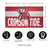 Evergreen University of Alabama Burlap 3' x 5' Flag, Premium Single Sided Printed with Grommets, Printed In The USA - 2 of 4