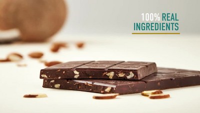 Play Endangered Species Chocolate Dark Chocolate with Sea Salt & Almonds - 3oz, video 6 of 7 slides