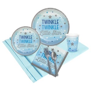 Blue Twinkle Twinkle Little Star Snack Party Pack, Size: Snack Pack