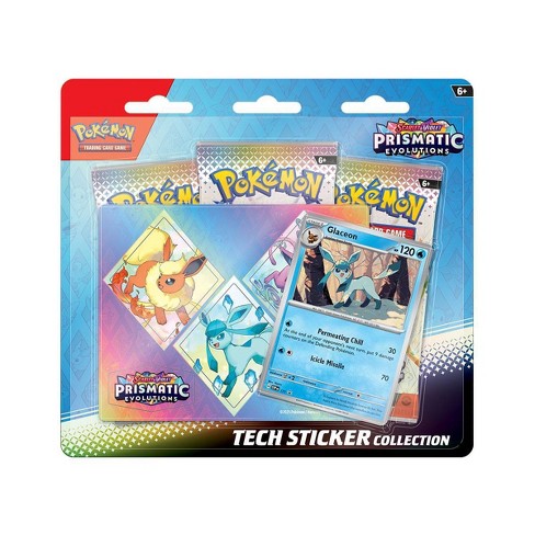 Pokémon Trading Card Game: Scarlet & Violet—Prismatic Evolutions Tech Sticker Collection Glaceon - image 1 of 3