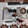 Professional Espresso Machine with Grinder, 20 BAR Pump, PID Temperature Control, Conical Burr Grinder, Milk Frother - 3 of 4
