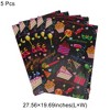 Unique Bargains Gift Wrap Paper Glossy Coated Paper 27.56 "x19.69 " 5 Pcs - 3 of 4