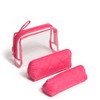 Vera Bradley Women's Outlet Clear 3-Piece Cotton Cosmetic Toiletry Bag Set - 2 of 2