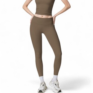 Anna-Kaci Active Women's High Waist Seamless Active Leggings with Elastic Waistband and Comfortable Stretch Fabric - 1 of 4