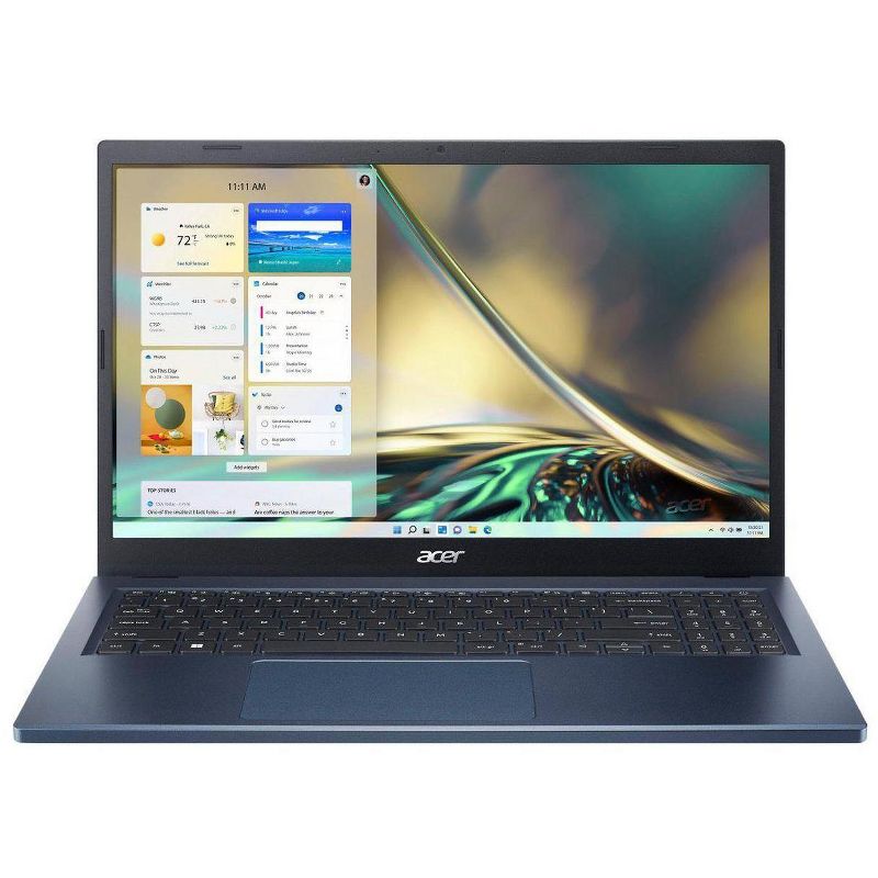 Acer Aspire 3, 15.6" Touchscreen Laptop 1920 x 1080 Full HD IPS 60Hz LED, AMD Ryzen 5 7520U 2.80GHz, 8GB Memory, 512GB PCIe NVMe M.2 SSD, Windows 11, 1 of 6