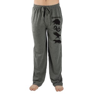 Mens Harry Potter Hogwarts Houses Sleep Pajama Pants - 1 of 2