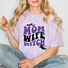 Simply Sage Market Mom Wife Witch Colorful Puff Print Garment Dyed Tee - 2 of 4