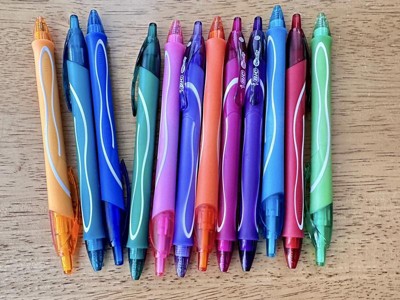 BIC Gel-ocity Quick Dry Gel Pens 0.7mm Medium Point Multicolor 12ct 