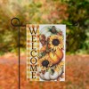 Northlight Pumpkins and Sunflowers Welcome Fall Harvest Outdoor Garden Flag - 18" x 12.5" - 2 of 4