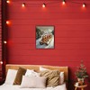 Stupell Industries Gingerbread Snow Day Sledding Framed Giclee Art - 3 of 4