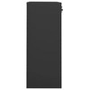 vidaXL Filing Cabinet Storage Metal Cabinet with Shelves for Home Office Steel - Anthracite Without planter box - 3 of 4