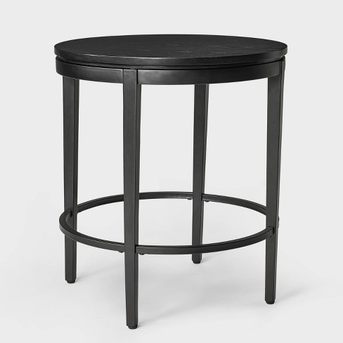 Black and deals grey end tables