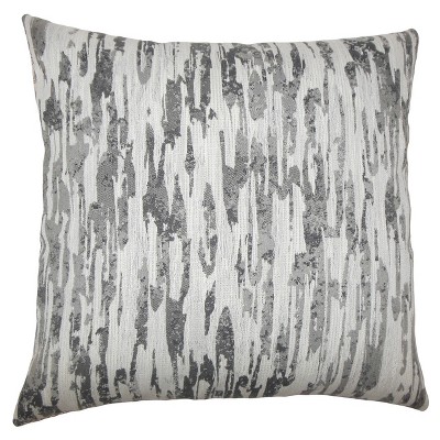 Gray Square Throw Pillow (20"x20") - The Pillow Collection